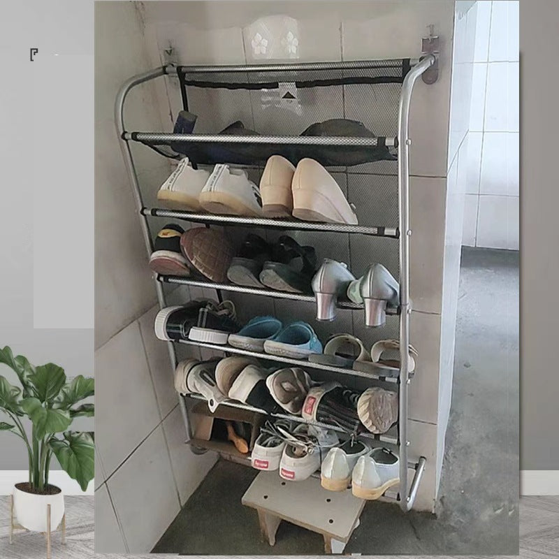Dormitory storage shoe cabinet shoe rack
