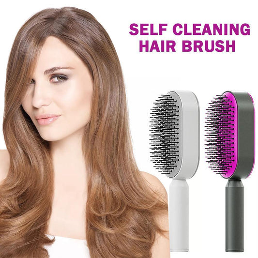 Self-Cleaning Hair Brush
