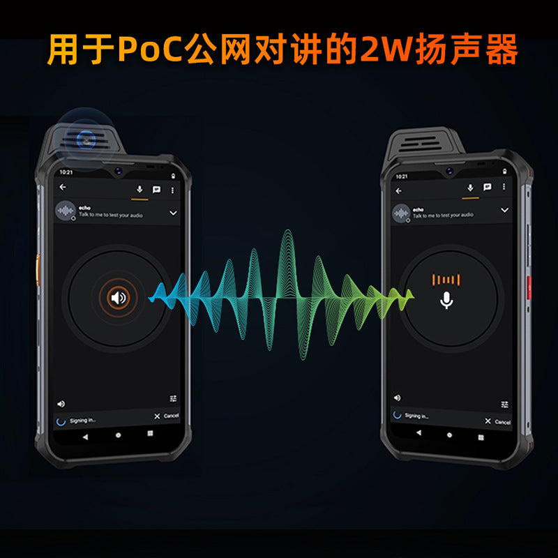 Cross-border 6.3 inch IP68 waterproof Android mobile phone brand new unopened 4g octa-core NFC fingerprint rugged smartphone